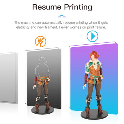 CREALITY CR-6 SE 350W Intelligent Leveling-free DIY 3D Printer, Print Size : 23.5 x 23.5 x 25cm, EU Plug