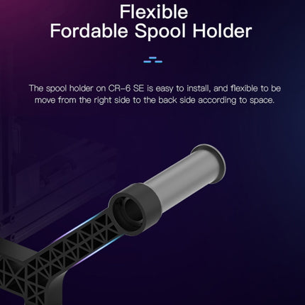 CREALITY CR-6 SE 350W Intelligent Leveling-free DIY 3D Printer, Print Size : 23.5 x 23.5 x 25cm, EU Plug