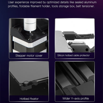 CREALITY CR-6 SE 350W Intelligent Leveling-free DIY 3D Printer, Print Size : 23.5 x 23.5 x 25cm, EU Plug