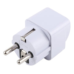 Portable Universal UK Plug to EU Plug Power Socket Travel Charger Adapter with Fuse