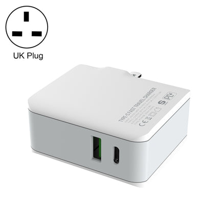 LDNIO A4403C 30 W PD + Auto-ID faltbares Schnellreiseladegerät mit 1 m 8-poligem Kabel, AU-Stecker, mit 8-poligem Kabel, 30 W mit 8-poligem Kabel