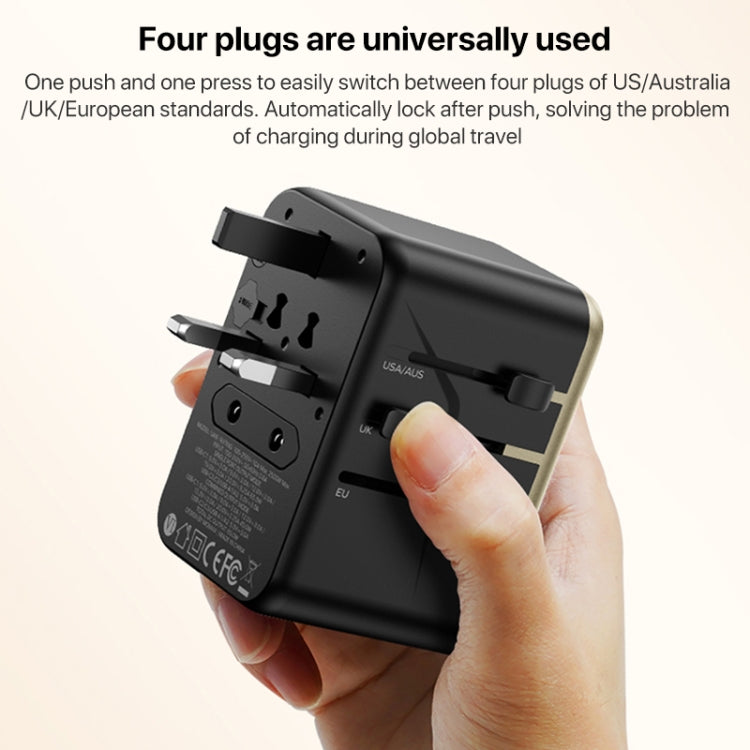MOMAX 1-World UA8 PD 70W Schnellladegerät Netzteil, UA8