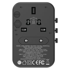 MOMAX 1-World UA8 PD 70W Schnellladegerät Netzteil, UA8