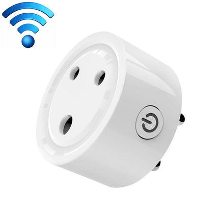 Mini enchufe inteligente WiFi de 10 A, enchufe pequeño de Sudáfrica/India, interruptor temporizador con control remoto, adaptador de corriente eléctrica con Alexa