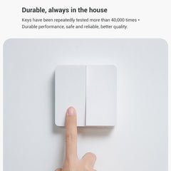 Original Xiaomi Mijia Double Control Wall Switch, Double Button, Double Button