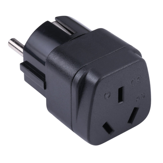 Portable Three-hole AU to UK Plug Socket Power Adapter, AU to EU, AU to UK