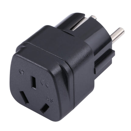 Portable Three-hole AU to UK Plug Socket Power Adapter, AU to EU, AU to UK