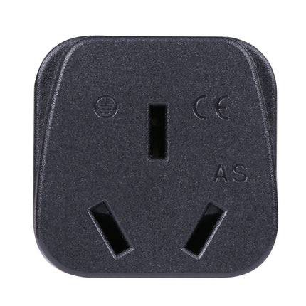 Portable Three-hole AU to UK Plug Socket Power Adapter, AU to EU, AU to UK