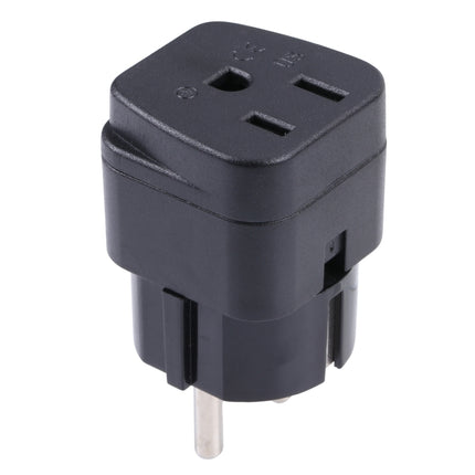 Portable Three-hole US to UK Plug Socket Power Adapter, US to EU, US to UK
