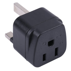 Tragbarer Dreiloch-Steckdosenadapter von US auf UK, von US auf EU, von US auf UK