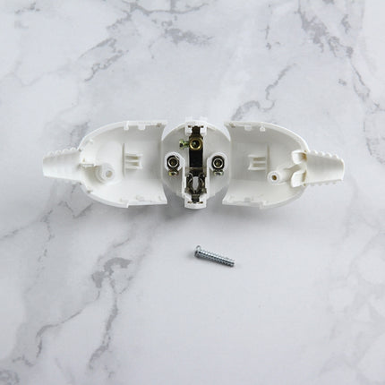 Side Wiring Tripolar Power Plug, EU Plug