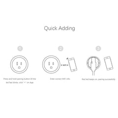 SA-003 10A Mini WiFi Plug Timing Smart Socket Works with Alexa & Google Home, AC 100-240V, US Plug, SA-003