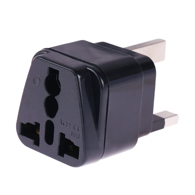 Portable Universal Socket to UK Plug Power Adapter Travel Charger with Fuse, UK Plug(with Fuse)