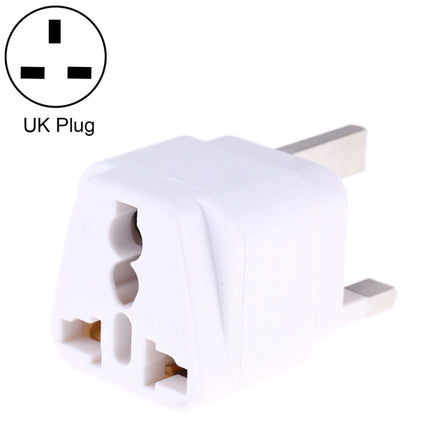 Portable Universal Socket to UK Plug Power Adapter Travel Charger with Fuse, UK Plug(with Fuse)