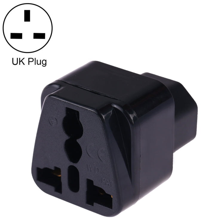 Portable Universal Socket to C14 Male Plug UPS PDU APC Computer Server Power Adapter Travel Charger, C14 Adapter, C14 Plug