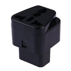 Portable Universal Socket to C14 Male Plug UPS PDU APC Computer Server Power Adapter Travel Charger, C14 Adapter, C14 Plug