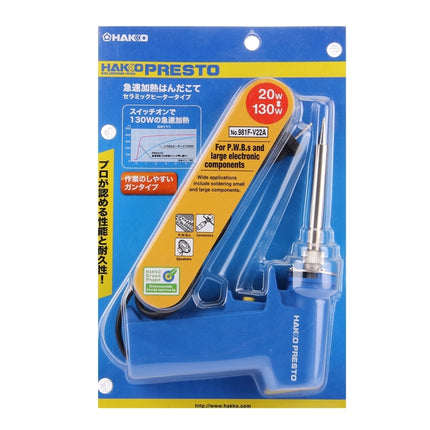 981F-V22A AC 220V 20W / 130W Adjustable Handheld Electric Soldering Iron, US Plug, 981F-V22A