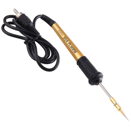 BAKU BK-938 AC 220V 1-18W Mini Thermostatic Soldering Station Electric Iron, EU Plug (Random Color Delivery), BK-938