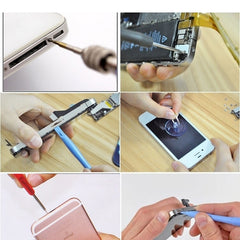 K-T3601 14 in 1 (6 x Screwdriver + 1 x Tweezers + 1 x Stainless Steel Spudger + 1 x Anti-static Spudger + 3 x 146 Spudger + 1 x Suction Sucker + 1 x Triangle Opener) Profession Multi-purpose Opening Tool Set for iPhone, Samsung, Xiaomi and More Phones�...