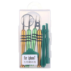 Appropriative Professional Thread Screwdriver Repair Open Tool Kit For iPhone 7 & 7 Plus , 9 in 1