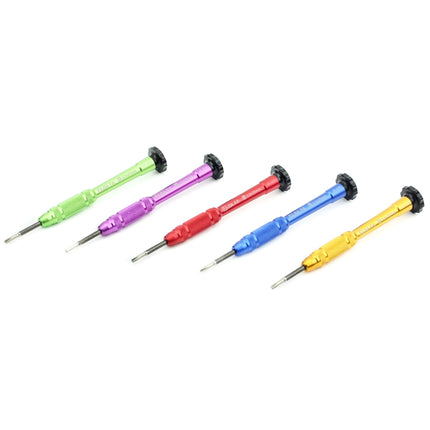 JIAFA JF-609-1.5 Cross 1.5 Mobile Phone Repair Screwdriver, 1.5 Cross (Green), 1.5 Cross Red, 1.5 Cross ( Blue), 1.5 Cross Magenta, 1.5 Cross