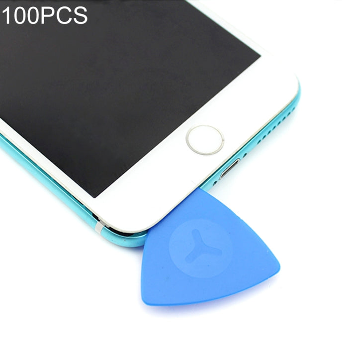 100 PCS JIAFA P8818 Plastic Phone Repair Triangle Opening Picks, P8818
