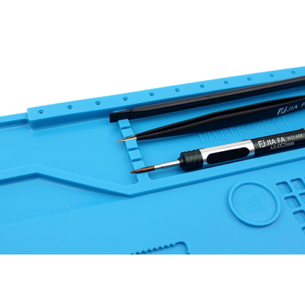 JIAFA S-150 Maintenance Platform Heat-resistant Repair Insulation Pad Silicone Mats with Screws Position, S-150