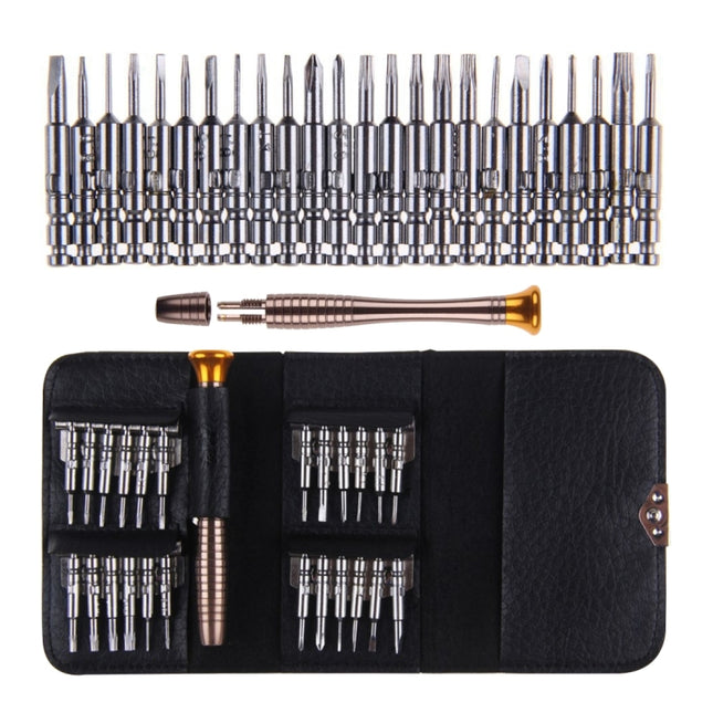 25 in 1 Screwdriver for iPhone 3/4/5/6,Galaxy, Huawei, Xiaomi, Other Smart Phones, Digital Cameras, Laptop, Watch, Glasses, 25 in 1