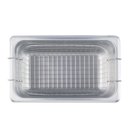 BAKU BK-2000 120W 3.36L LCD Display Heating Ultrasonic Cleaner with Basket, AC 220V, EU Plug, BK-2000 120W 3.36L 220V