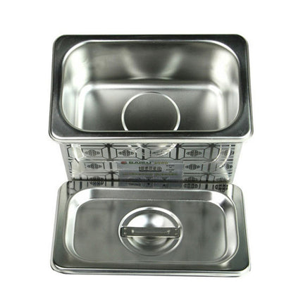 BAKU BK-3050 35W / 50W Adjustable 0.8L LCD Display Ultrasonic Cleaner, AC 220V, BK-3050 35W / 50W 0.8L 220V