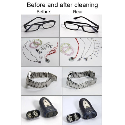 BAKU BK-3550 35W / 50W Adjustable 0.8L LCD Display Ultrasonic Cleaner, AC 110V, US Plug