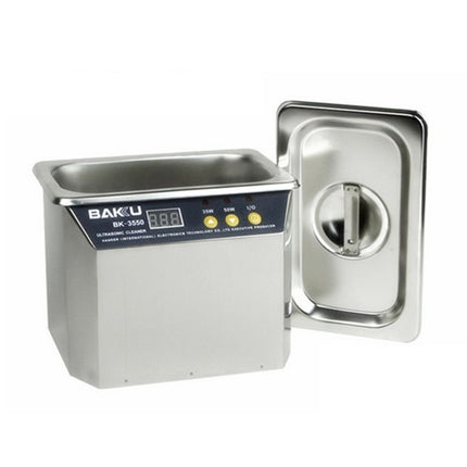 BAKU BK-3550 35W / 50W Adjustable 0.8L LCD Display Ultrasonic Cleaner, AC 220V, EU Plug, BK-3550 35W / 50W 0.8L 220V