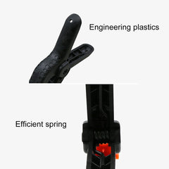 5 PCS Woodworking Photo Studio Photography Backdrop Nylon Clip Support Spring Clamp, Length: 117mm