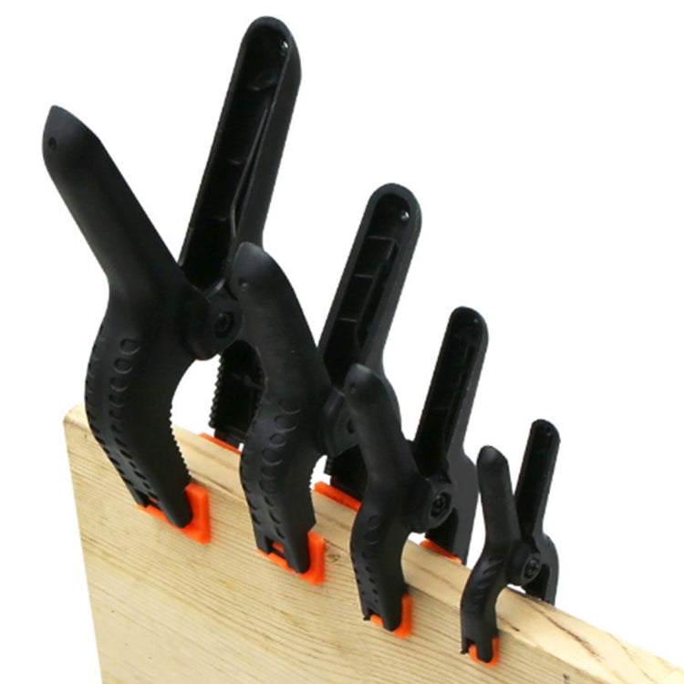 5 PCS Woodworking Photo Studio Photography Backdrop Nylon Clip Support Spring Clamp, Length: 117mm