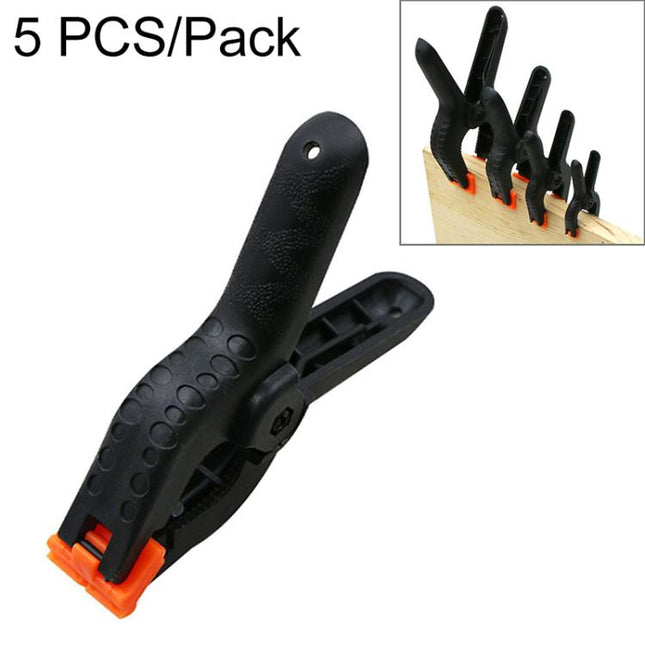 5 PCS Woodworking Photo Studio Photography Backdrop Nylon Clip Support Spring Clamp, Length: 90mm, Length: 90mm