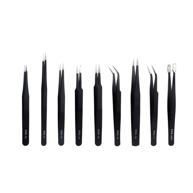 JF-8142 Metal Tweezers Repairing Disassemble Tool Kit, JF-8142