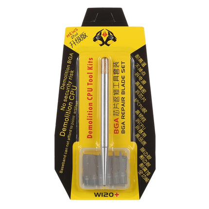 28 in 1 Phone CPU BGA Chip Removal Repairing Silicon Manganese Alloy Blades Scraping Knife Set