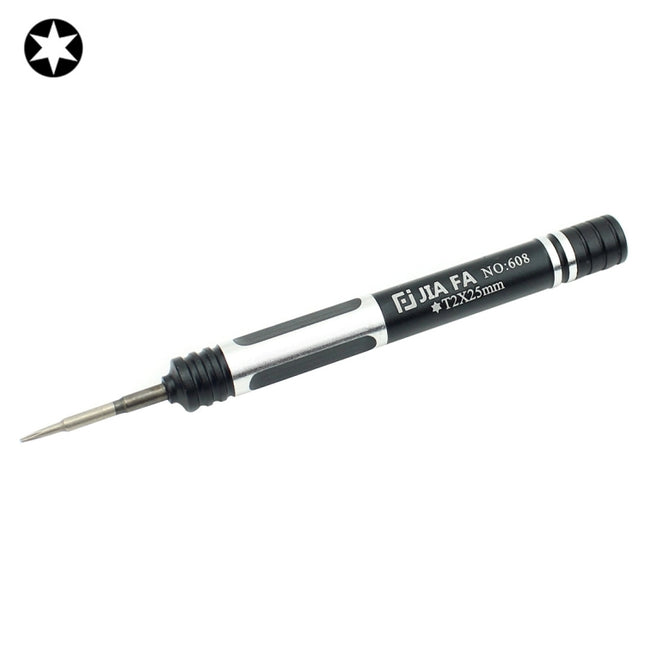 JIAFA JF-608-T2 Torx T2 Mobile Phone Repair Screwdriver (Black), T2 Torx