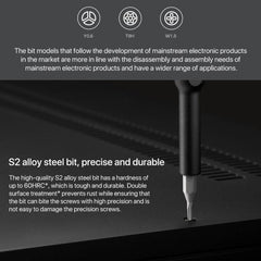 Original Xiaomi Mijia Wiha Daily Use Screwdriver Kit 24 in 1 Precision Magnetic Bits Aluminum Box Mijia Wiha Screw Driver Set, Mijia 24 in 1