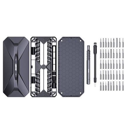 JAKEMY JM-8175 50 in 1 Double-sided Outer Box Multifunctional and Precision Screwdriver Tool Set, JM-8175 50 in 1