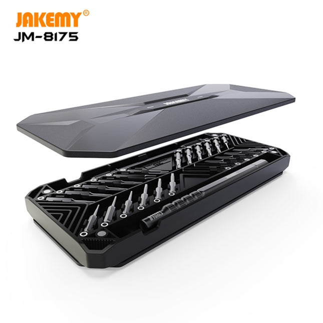 JAKEMY JM-8175 50 in 1 Double-sided Outer Box Multifunctional and Precision Screwdriver Tool Set, JM-8175 50 in 1
