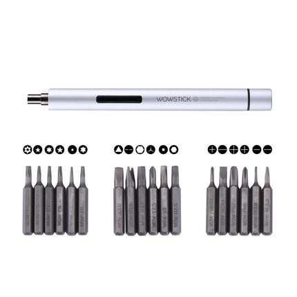 Wowstick 19 in 1 Dual Power Smart Hand Pen Screwdriver Kits  Precision Bits Repair Tool for Phones & Tablets, Wowstick 1P