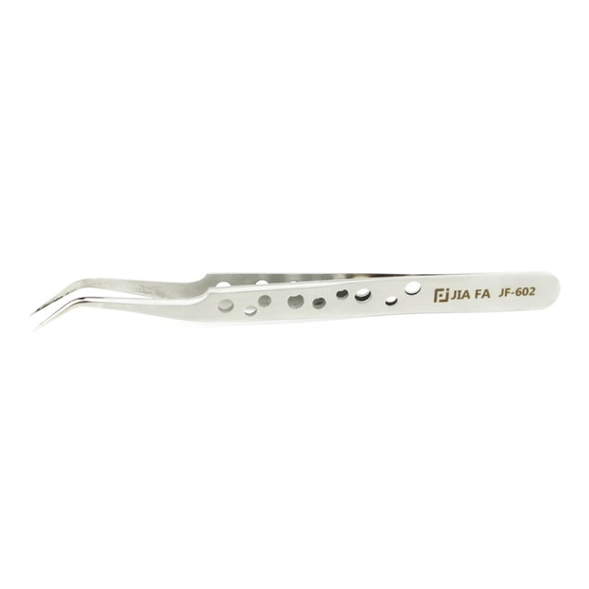 JIAFA JF-602 High-strength Curved Tip Tweezers, JF-602