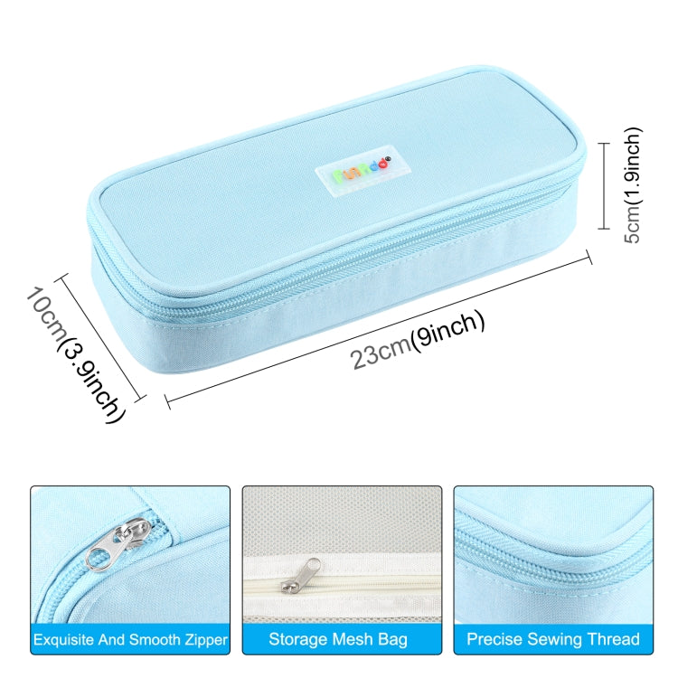 FunAdd Pencil Case Cosmetic Storage Organizer Bag, Size: 235 x 105 x 50mm