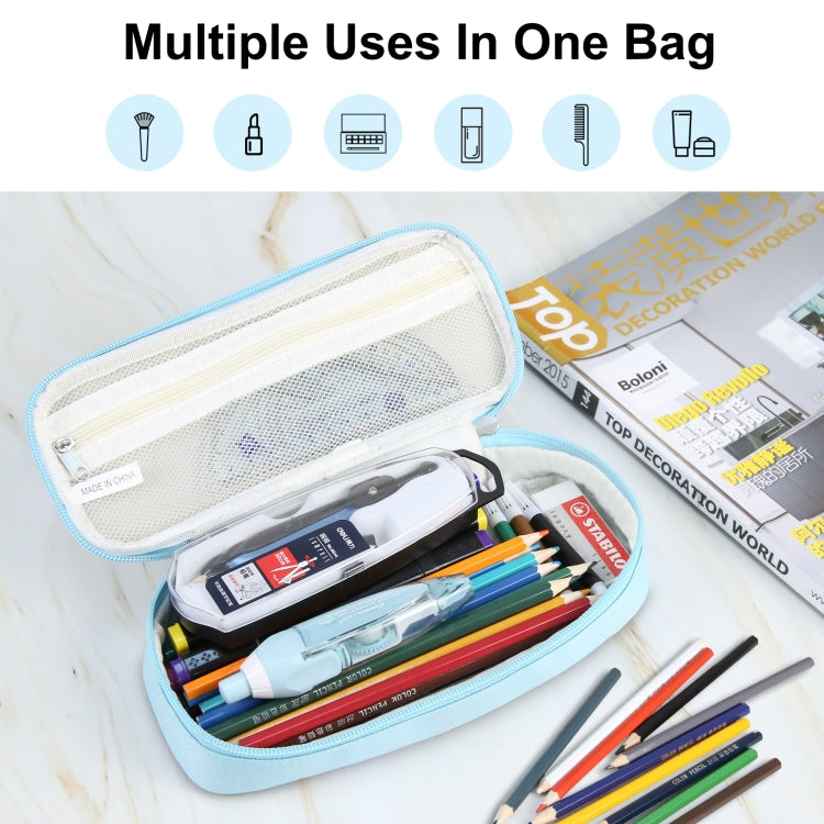 FunAdd Pencil Case Cosmetic Storage Organizer Bag, Size: 235 x 105 x 50mm