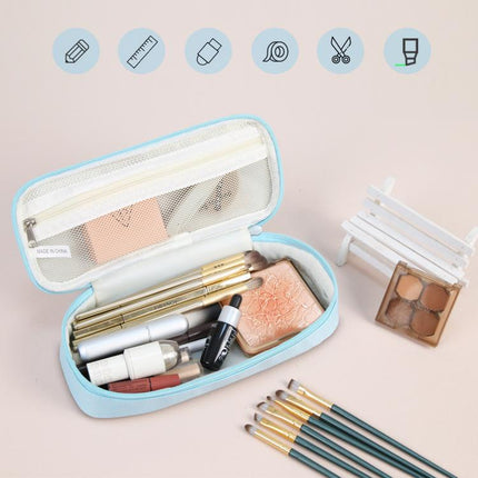 FunAdd Pencil Case Cosmetic Storage Organizer Bag, Size: 235 x 105 x 50mm, 235 x 105 x 50mm