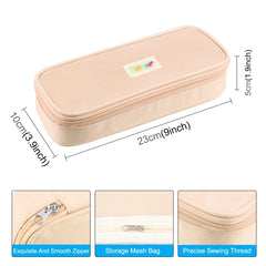 FunAdd Pencil Case Cosmetic Storage Organizer Bag, Size: 235 x 105 x 50mm, 235 x 105 x 50mm