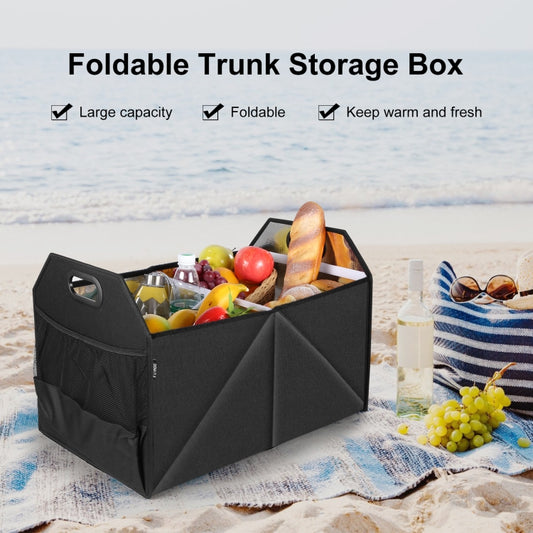 FunAdd Foldable Storage Fresh Box Vehicle Trunk Organizer Bag, 55x36x36.5cm