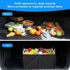 FunAdd Foldable Storage Fresh Box Vehicle Trunk Organizer Bag, 55x36x36.5cm