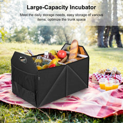 FunAdd Foldable Storage Fresh Box Vehicle Trunk Organizer Bag, 55x36x36.5cm